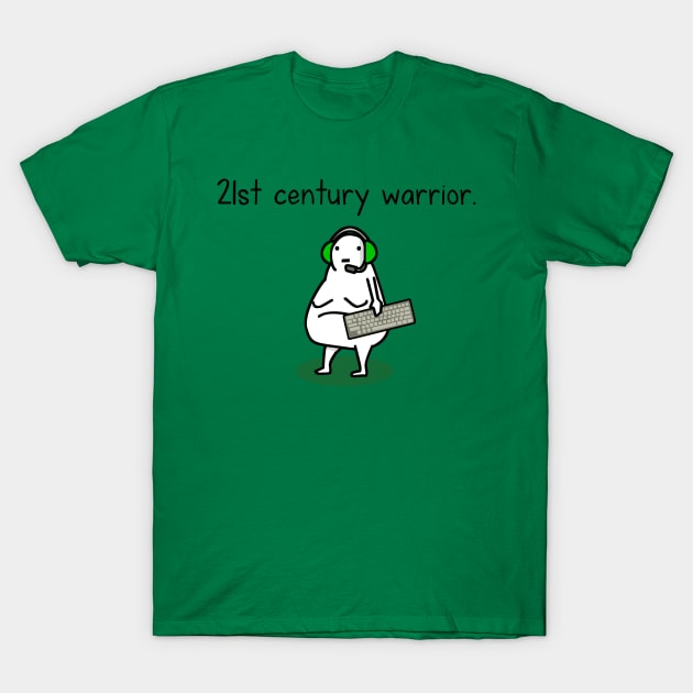 Keyboard solider T-Shirt by hungryfatcat